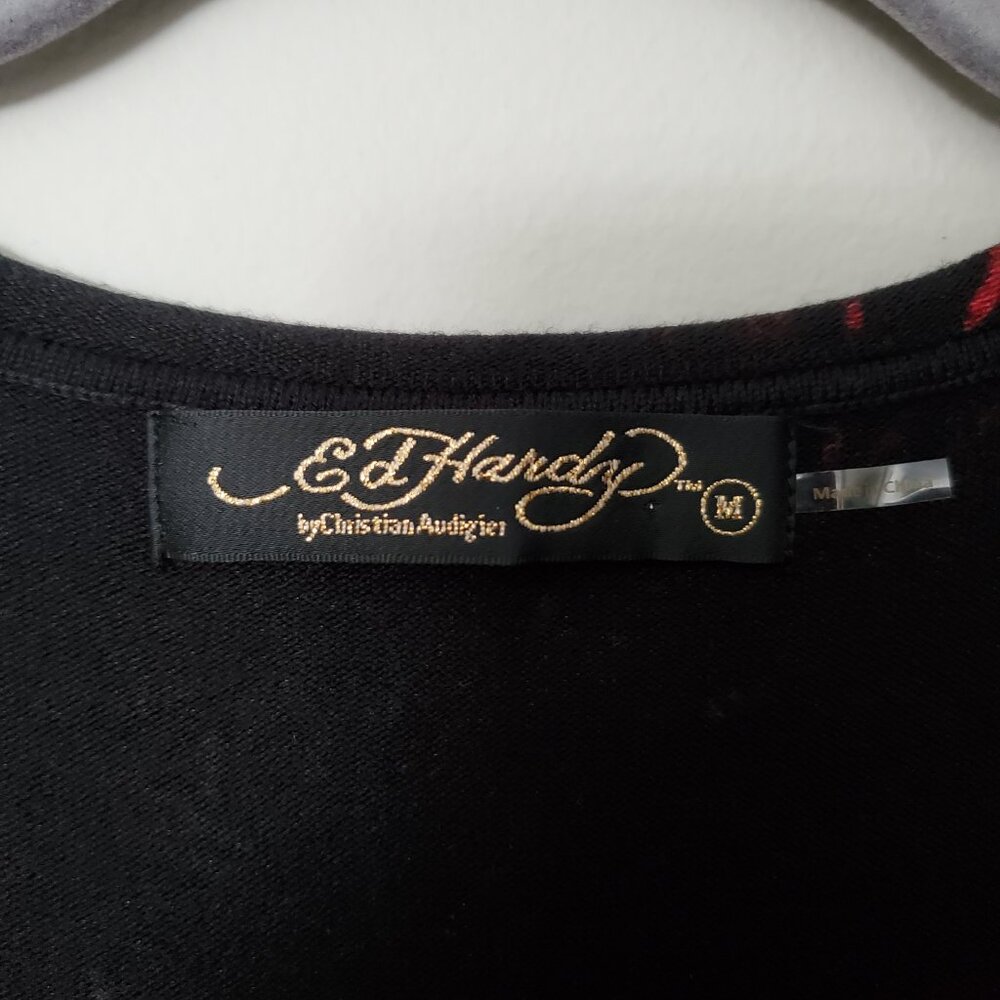 Ed Hardy V-neck t-shirt - Picture 3 of 11